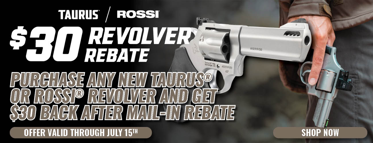 Taurus Rossi Revolver Rebate